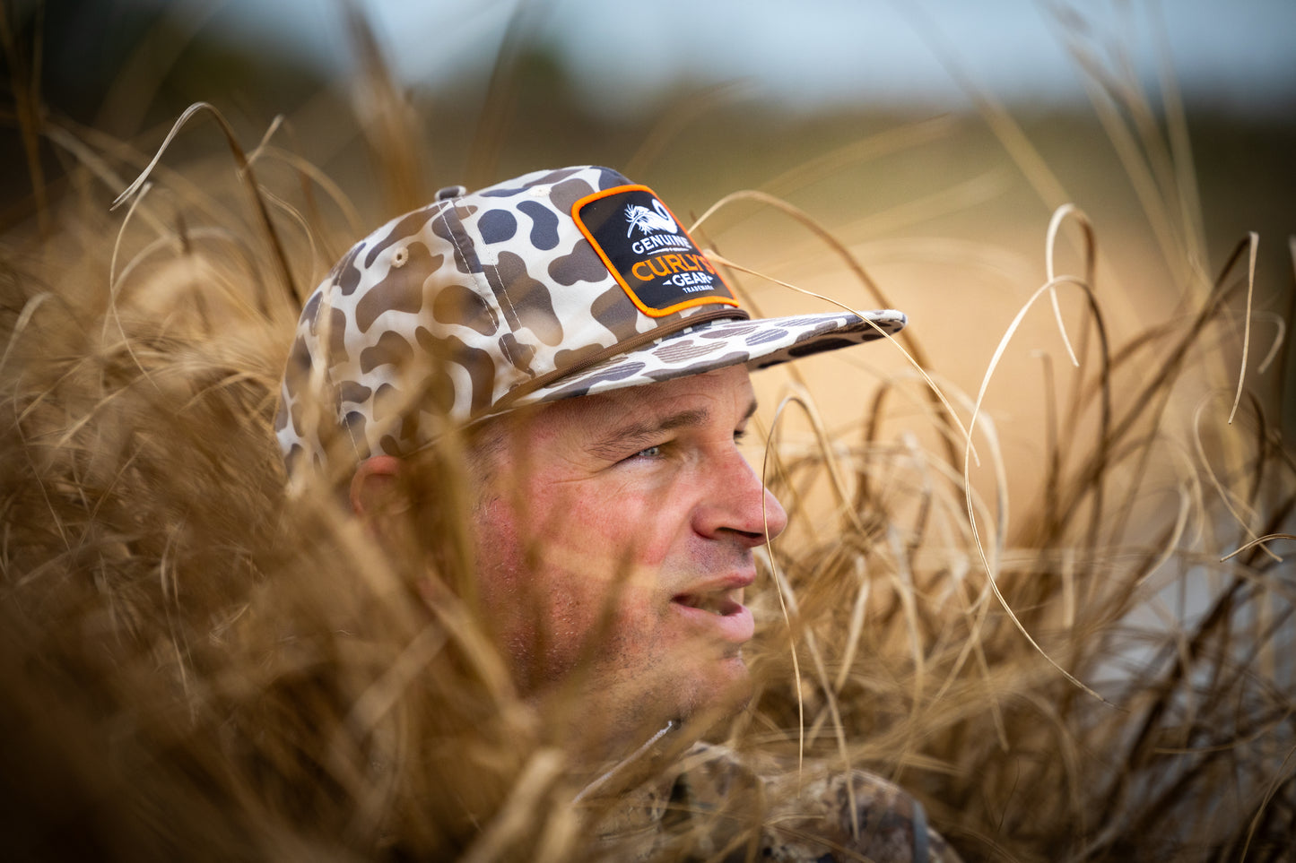 Retro Duck Camo Patch Hat