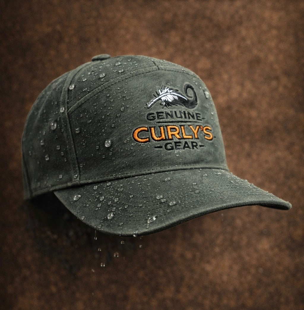 Dark Olive Wax Hat