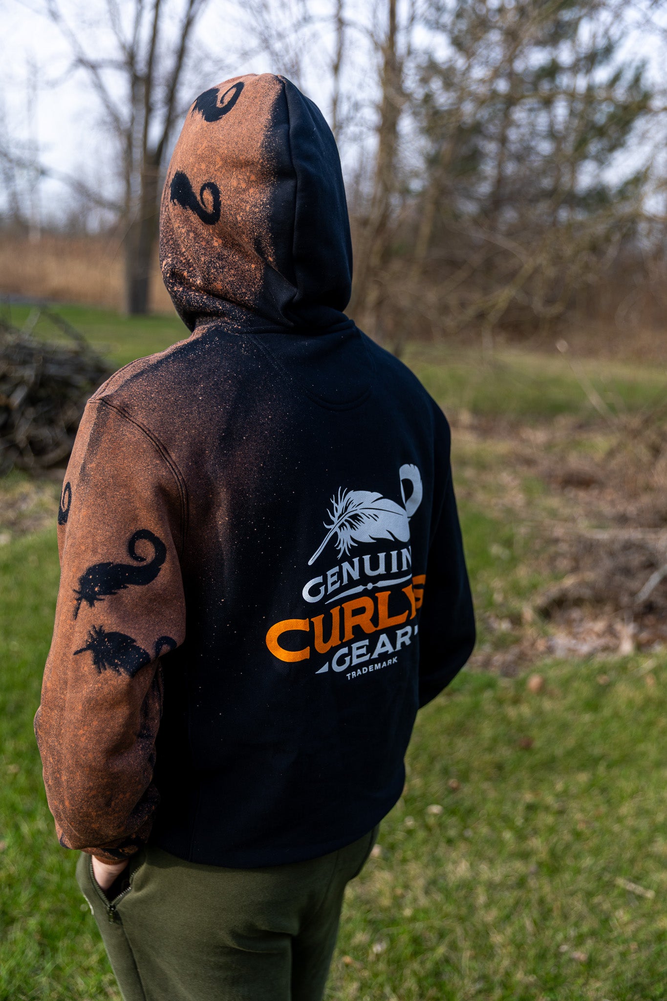 *NEW* Bleached Curly's Feather Heavyweight Hoodie