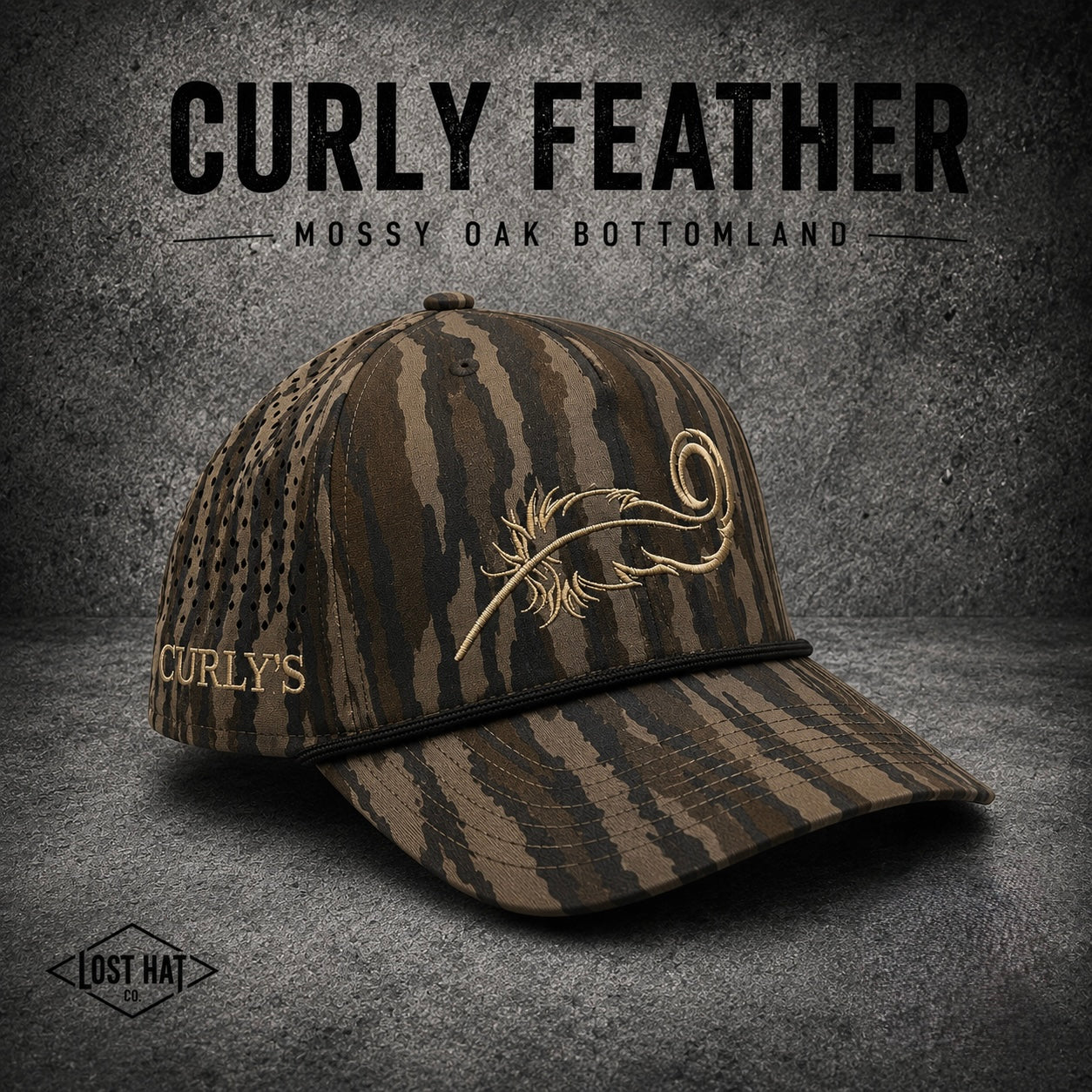 Feather Logo Bottomland Rope Hat
