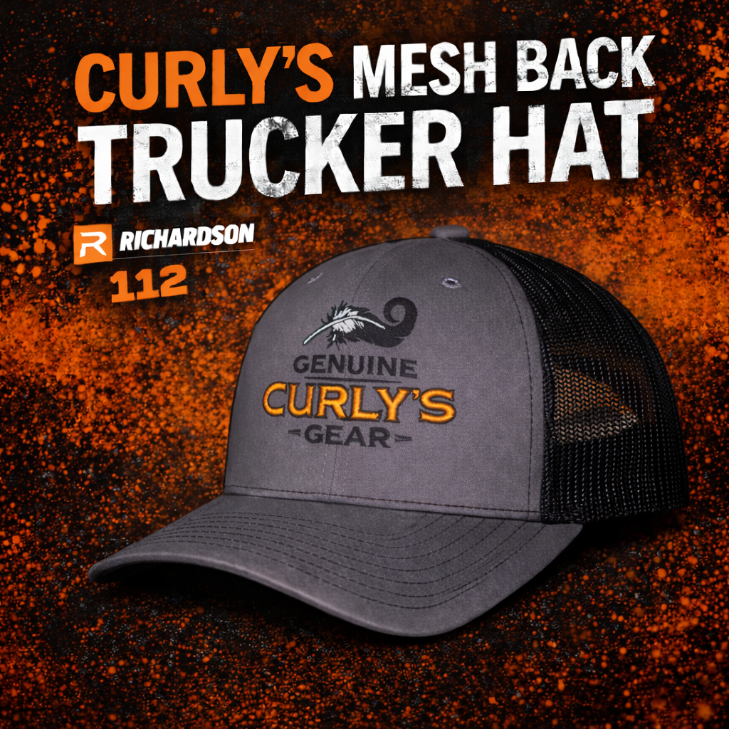 Curly's Charcoal Mesh Trucker