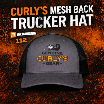 Curly's Charcoal Mesh Trucker
